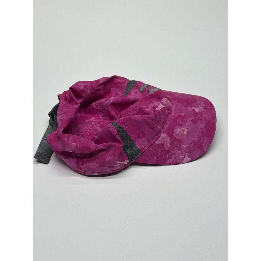 Under Armour Pink Camo UA Free Fit Baseball Cap Youth Adjustable - Picture 3 of 6